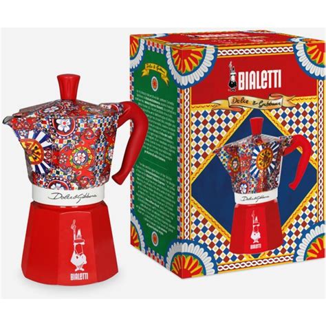 cafetière italienne bialetti dolce gabbana|dg dolce gabbana bialetti.